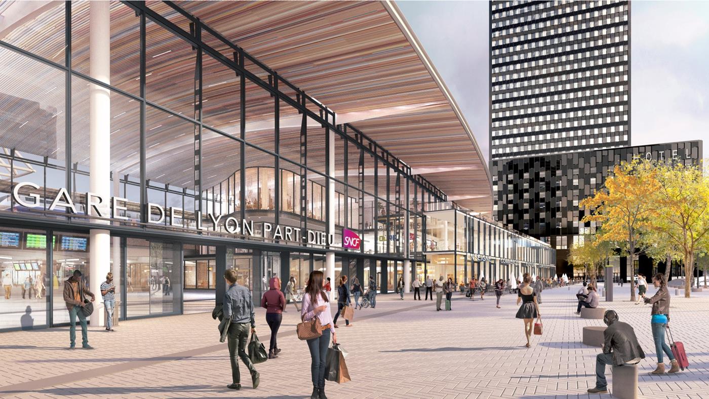 Gare de Lyon Part Dieu - Emplacement, Retail hors alimentaire